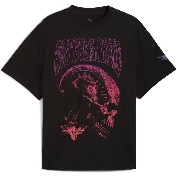 Puma LaMelo World Tour-nament Tee - Pánske - Tričko Puma - Čierne - 66361455