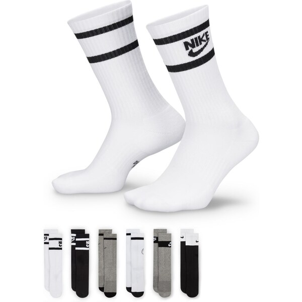 Nike Everyday Kids Cushioned Crew Socks 6-Pack - Detské - Ponožky Nike 66361486