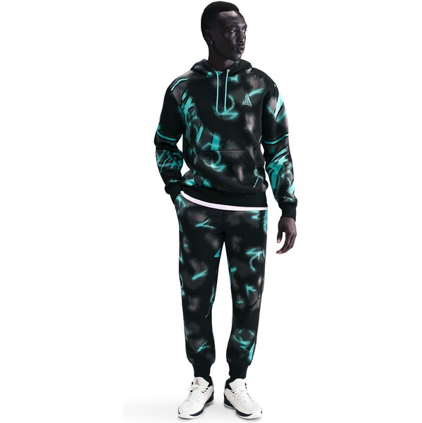 Nike Ja Club Fleece Basketball Joggers Pants Bleached Turq - Pánske - 66361493
