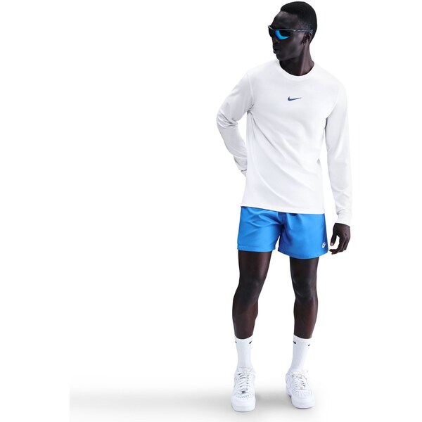 Nike Basketball Long-Sleeve Tee White - Pánske - Tričko Nike - Biele - 66361520
