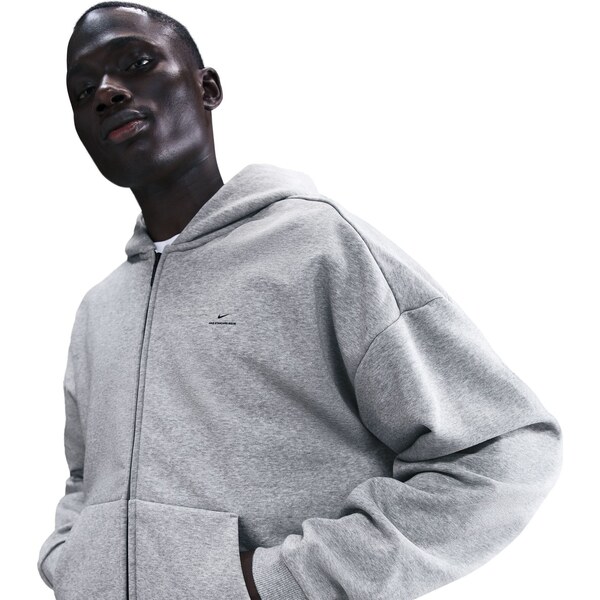 Nike Standard Issue Therma-FIT Full-Zip Basketball Hoodie Grey - 66361531