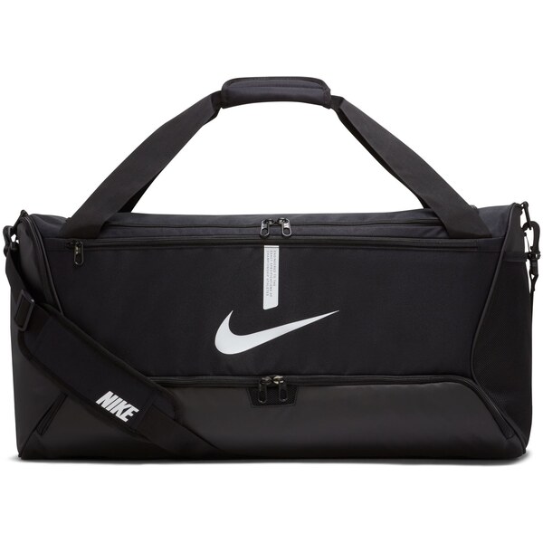 Nike Academy Team Soccer Duffel Bag (Medium, 60L) Black - Unisex - 66361579