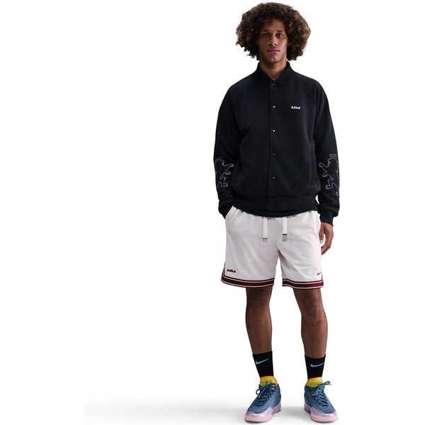 Nike LeBron 8 Basketball Shorts Sail - Pánske - Kraťasy Nike - Biele - 66361637