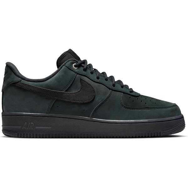 Nike Air Force 1 07 WB Black Nubuck - Pánske - Tenisky Nike - Čierne - 66361981