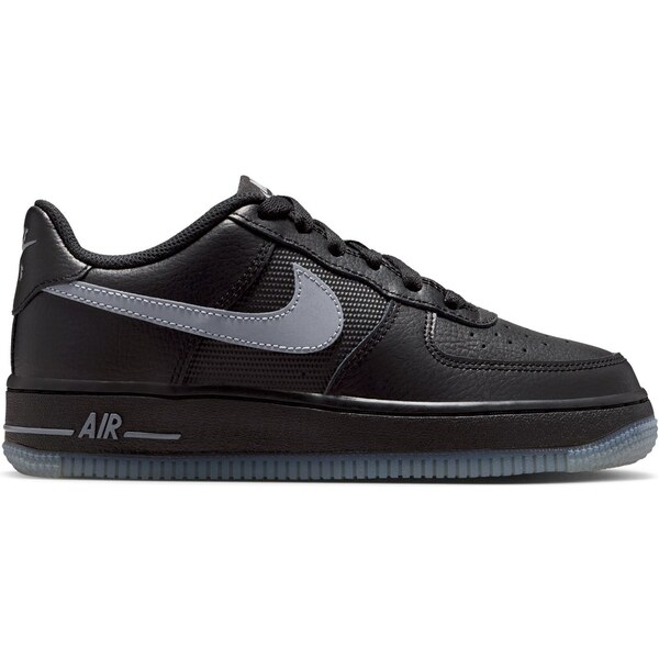 Nike Air Force 1 Black Cool Grey (GS) - Detské - Tenisky Nike - Čierne 66361983