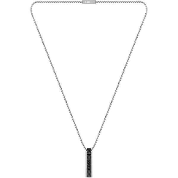 Hugo Boss Pánsky oceľový náhrdelník s príveskom Sakis 1580365 66584828