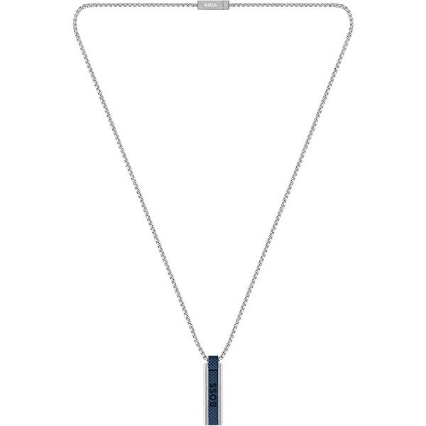 Hugo Boss Oceľový náhrdelník s príveskom pre mužov Sakis 1580370 66585671