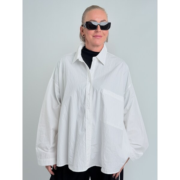 Voga Móda Biela košeľa CLASIC 66211339