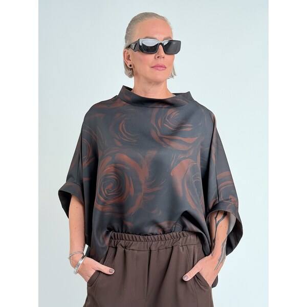 Miss City Official Hnedá tunika ROSE 66211399