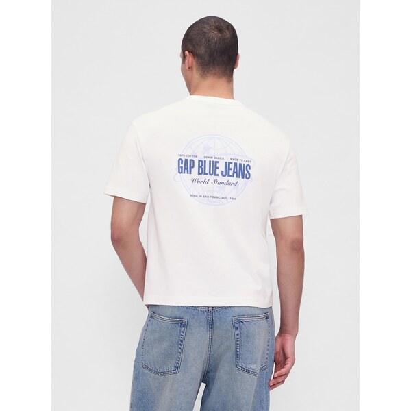 GAP Pánske Crop tričko Heavyweight 813825-02 66265076