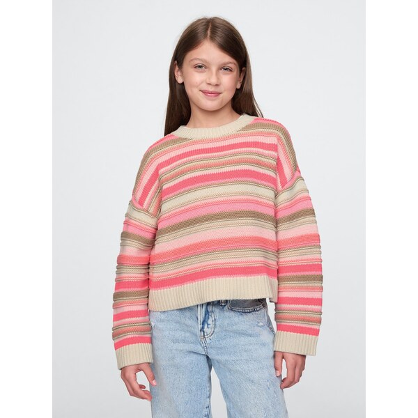 GAP Dievčenský bavlnený sveter 729575-00 66266224