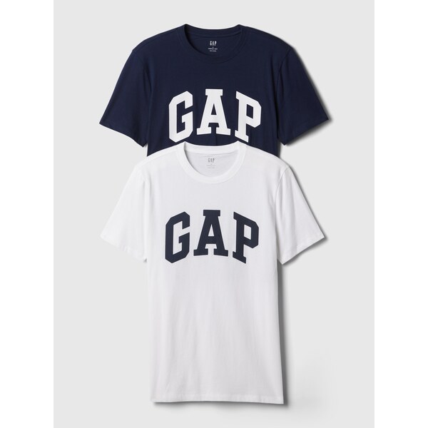 GAP Pánske Bavlnené tričko s logom, 2 ks 885595-01 66266773