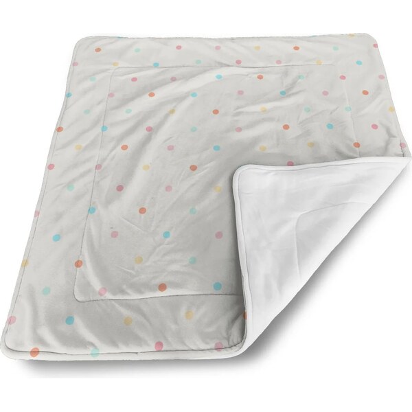 Sablio Deka pre bábätko Farebné bodky na béžovej 60375180