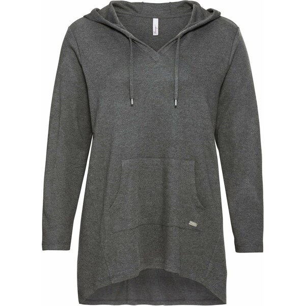 SHEEGO Mikina sivá melírovaná 66221926