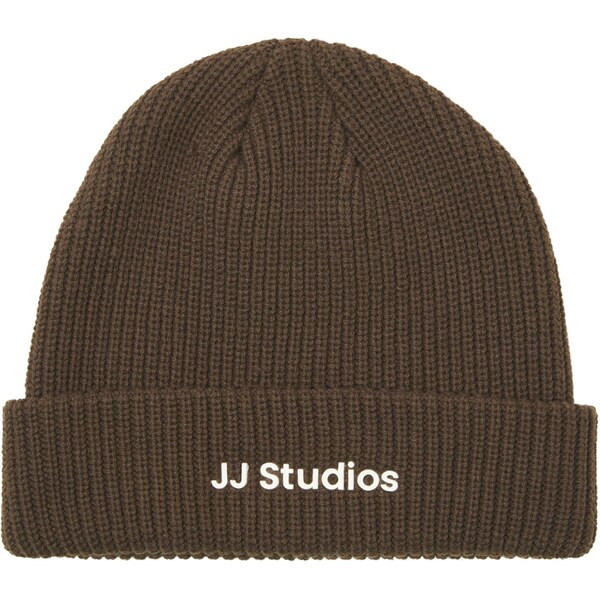 JACK & JONES Čiapky JACSOHO tmavohnedá 66222313