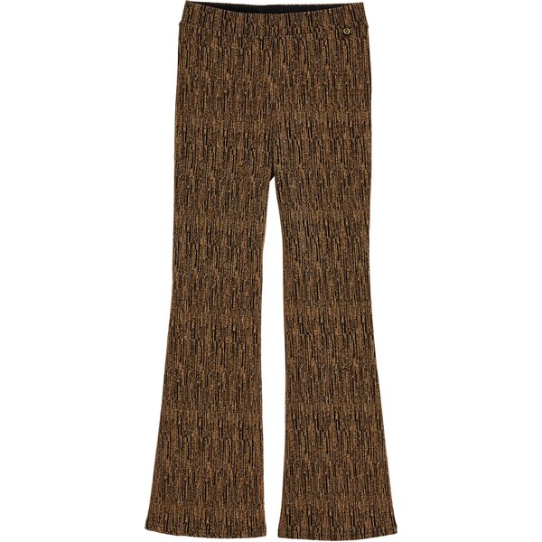 WE Fashion Nohavice zlatá / čierna 66222338