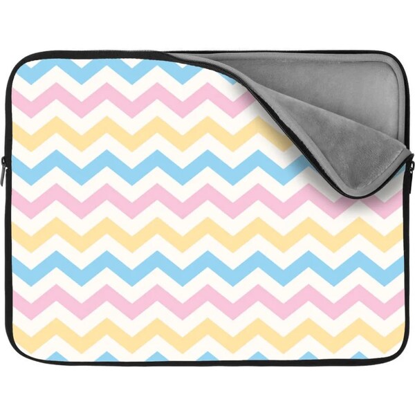 Sablio Obal na notebook Trojfarebné cikcaky 65426912