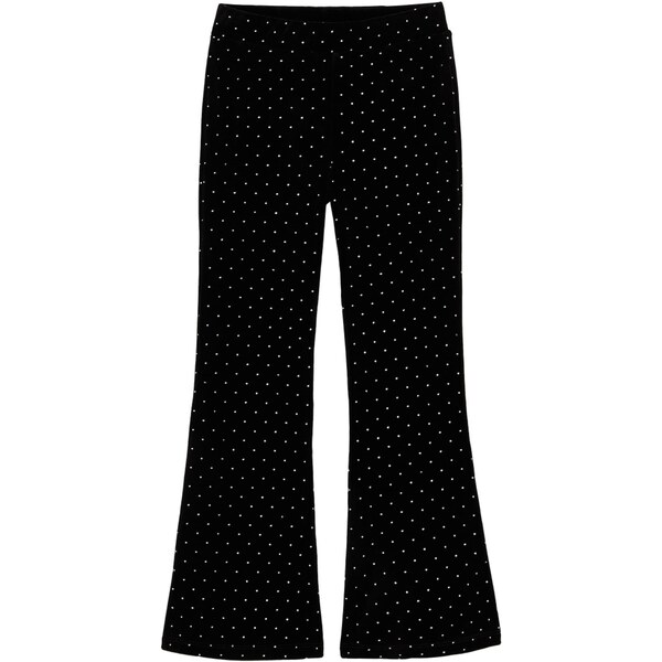 WE Fashion Legíny čierna / biela 66222342