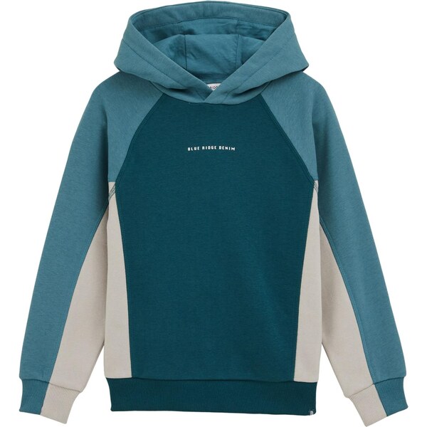 WE Fashion Mikina béžová / modrá / zelená 66222352