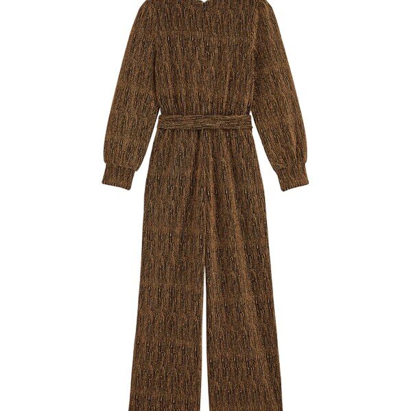 WE Fashion Overal zlatá / čierna 66222353