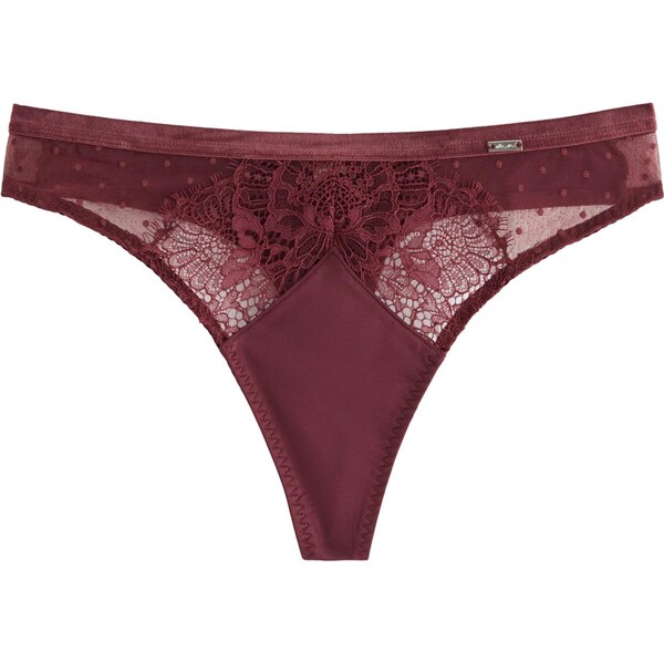 Lindex Tangá Nora tmavočervená 66222371