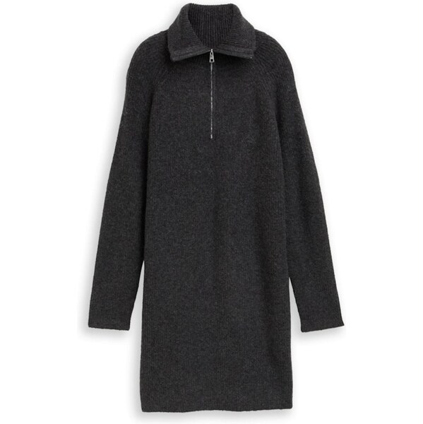 TOM TAILOR DENIM Pletené šaty antracitová 66222399