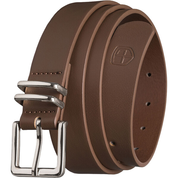 Peterson Univerzálny úzky dámsky opasok z ekologickej kože v khaki 66216588