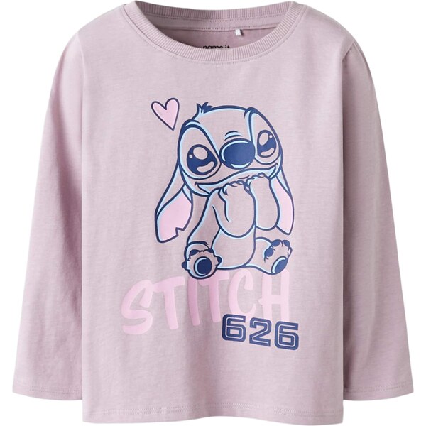 NAME IT Tričko NMFVOSLA STITCH modrá / svetlomodrá / fialová / 66222624