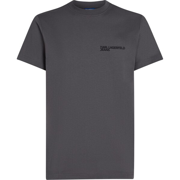 KARL LAGERFELD JEANS Tričko tmavosivá / čierna 66222778