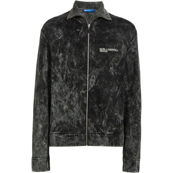 KARL LAGERFELD JEANS Kardigán svetlosivá / čierna 66222798