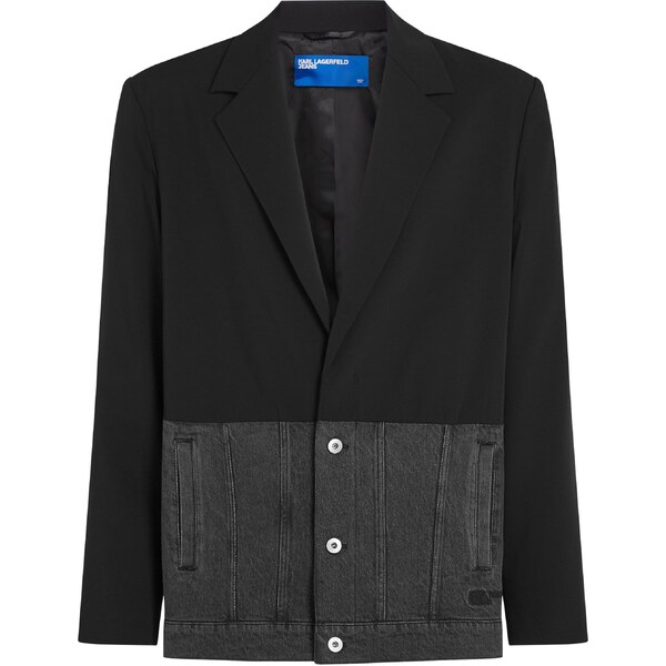 KARL LAGERFELD JEANS Prechodná bunda čierna / čierny denim 66222805