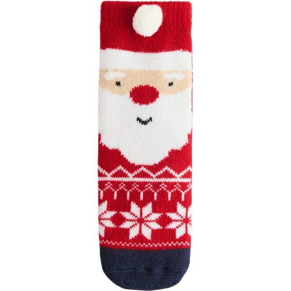 Next Ponožky Christmas béžová / červená / biela 66222839