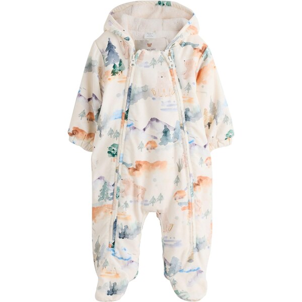 Next Overal modrosivá / pastelovo modrá / oranžová / biela 66222840