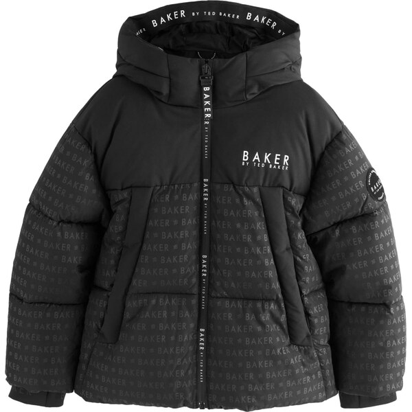 Baker by Ted Baker Zimná bunda čierna / biela 66222844