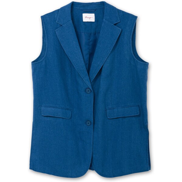 SHEEGO Vesta k obleku modrá 66222852