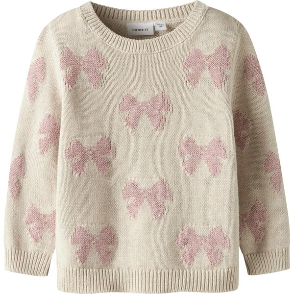 NAME IT Sveter NMFREKKA kamenná / staroružová 66222978