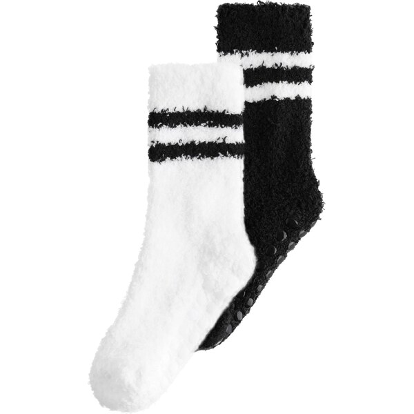 Next Ponožky čierna / biela 66223043