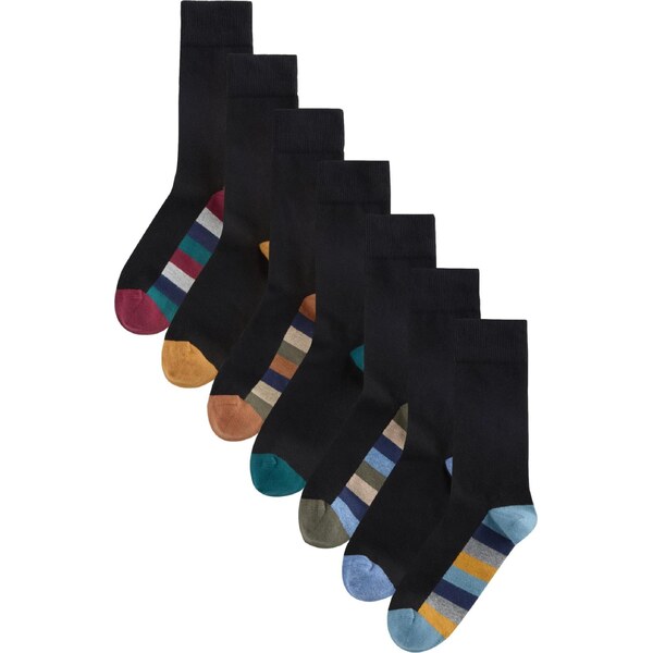 Next Ponožky modrá / hnedá / sivá / čierna 66223057