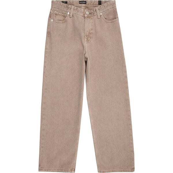 Jack & Jones Junior Džínsy JJIALEX JJORIGINAL kaki 66223104