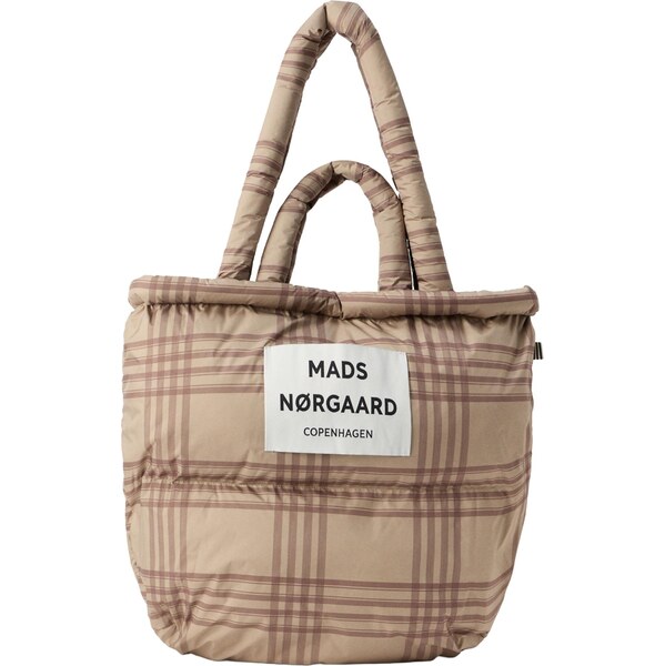 MADS NORGAARD COPENHAGEN Shopper hnedá / kapučíno 66223139