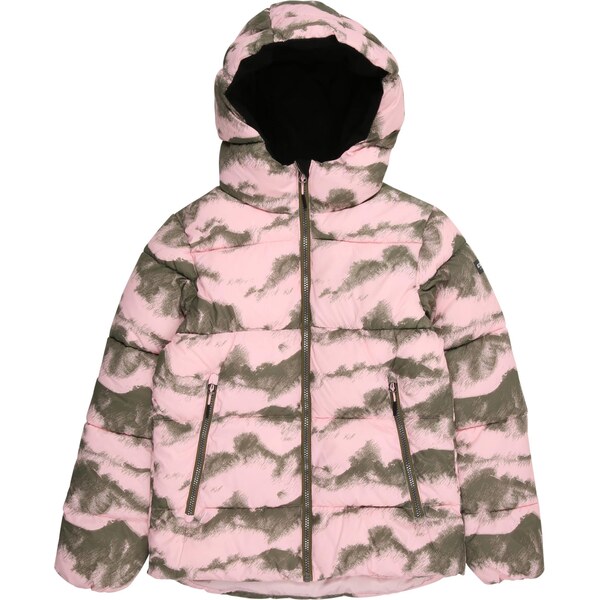 ICEPEAK Outdoorová bunda Kirn olivová / ružová 66223145