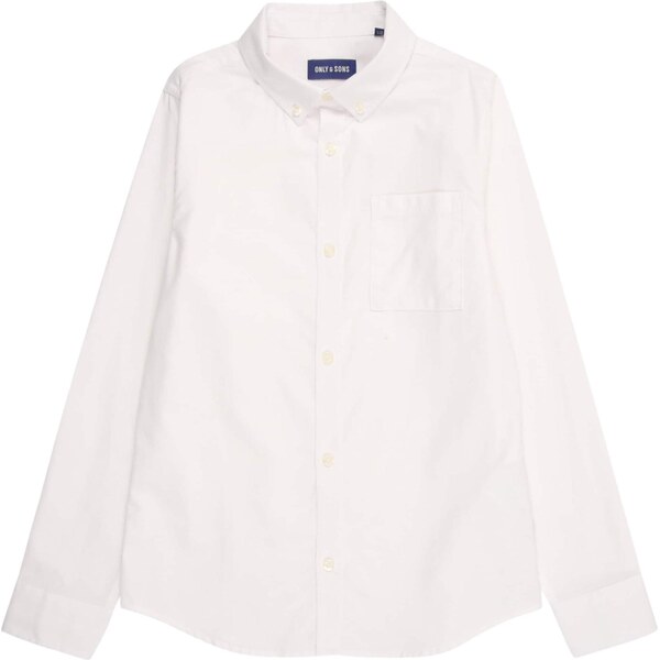 Only & Sons Junior Košeľa OSJALVARO biela 66223257