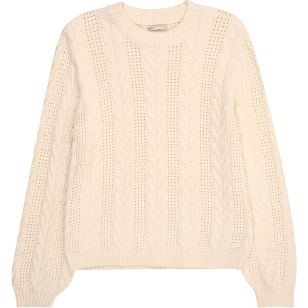 ONLY GIRLS Sveter KOGRUBINA svetlosivá 66223255