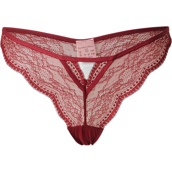 Hunkemöller Tangá ISABELLE CHEEKINI krvavo červená 66223321