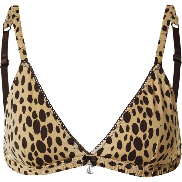 Juicy Couture Podprsenka svetlohnedá / čierna 66223373