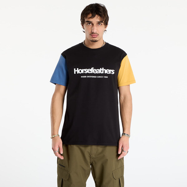 Tričko Horsefeathers Quarter T-Shirt Multicolor V M 66221701
