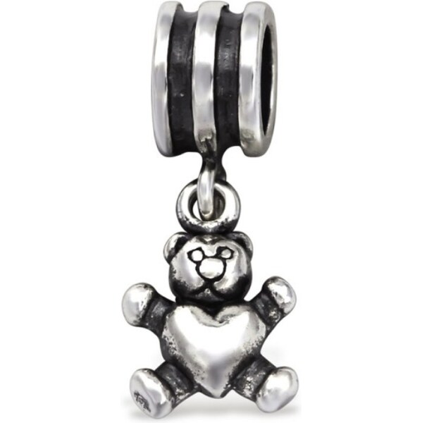 MAJYA MAY STORY strieborný korálik LOVELY BEAR 11929 66409507