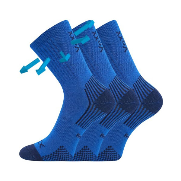 3PACK detské ponožky Voxx merino modré (Optimalik) 25/29 66228290