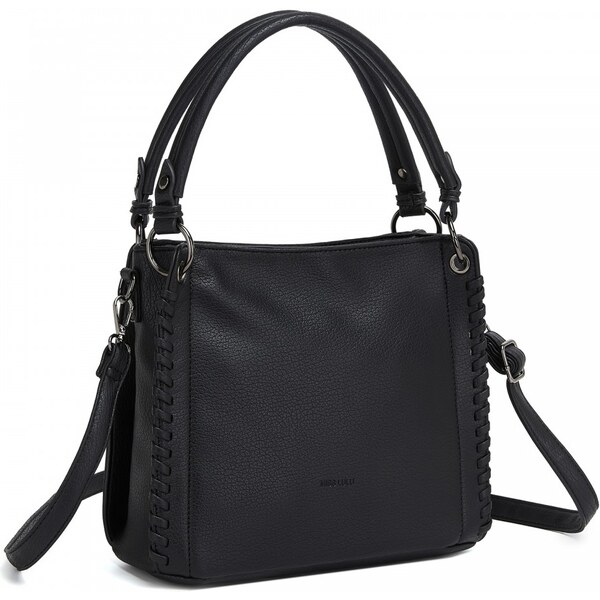 Miss Lulu Kabelka – Elegant crossbody, textúrovaná s tkanými detailmi, 67195024