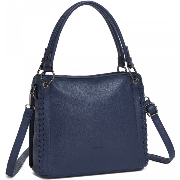 Miss Lulu Kabelka – Elegant crossbody, textúrovaná s tkanými detailmi, 67195027